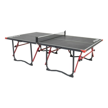 STIGA Volt Portable Table Tennis Table, Black, 30" x 60" x 108", 156 lbs