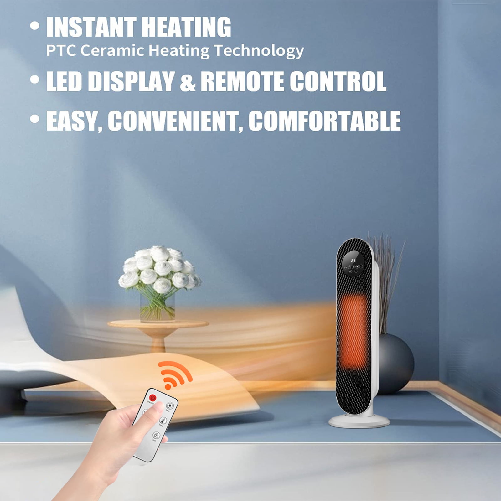 Newair Portable Ceramic Space Heater New Air Space Heater