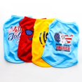 thumbnail image 4 of Pet Shirts, Breathable Soft Independence Day Dog Shirt Cute Printed Puppy T-Shirts Patriotic Pet Apparel Puppy Clothes for 4th of July Dog Cat, 4 of 4