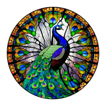 

Garden Fun In A Flash! HIMIWAY Unique Garden Decorations Vibrant Garden Delight - Colorful Acrylic Pendant Garden Decoration