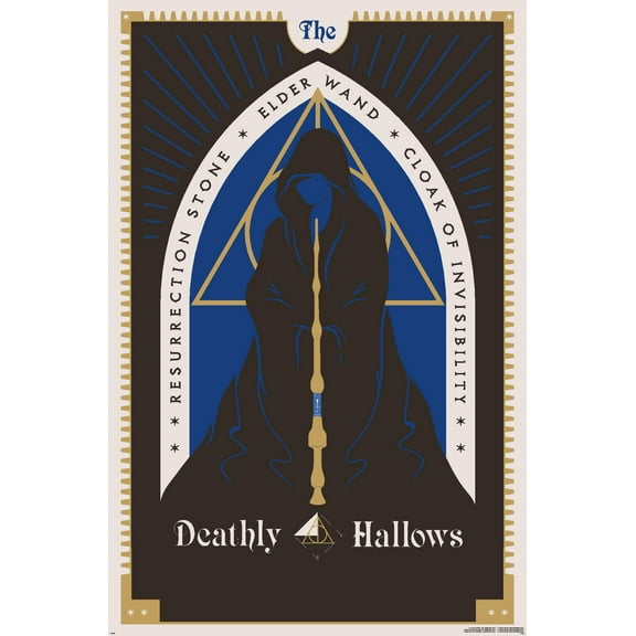 Harry Potter: Darker Arts - The Elder Wand Wall Poster, 22.375" x 34"