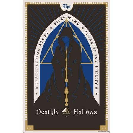 Harry Potter: Darker Arts - The Elder Wand Wall Poster, 22.375" x 34"