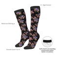 thumbnail image 4 of Naloa Bouquet Thigh High Socks Extra Long Stretchy Sock Women Over Knee High Opaque Stocking Daily Wear, 4 of 6