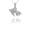 White, variant on Solid Gold Good Luck Goldfish Charm Pendant Necklace (14K Rose Gold, Pendant)