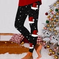 thumbnail image 1 of MKLEKYY Leggings deportivos mujer Pantalones de yoga navideños para mujer con estampado de copos de nieve para uso deportivo, 1 of 4