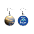 thumbnail image 1 of Orange Sunshine Azul cielo nubes Cuelgue la joyería del pendiente del hielo del invierno de la gota Unbranded M, 1 of 3