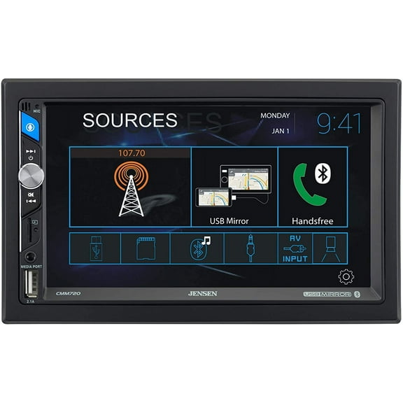 FITS 98-01 DODGE RAM AM/FM USB/BLUETOOTH TOUCHSCREEN CAR RADIO STEREO PKG.  INCLUDES VEHICLE SPECIFIC INSTALLATION HARDWARE INCLUDING DASH KIT, WIRE HARNESS, AND ANTENNA ADAPTER WHEN REQIRED.