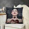 thumbnail image 2 of YINGXI to My is The Prettiest in The for me ! Meaningful for , , Ideas for ， Pillow Covers 20x20in, 2 of 5