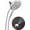 Chrome-5-Spray, variant on Delta 6-setting In2ition 2-in-1 Dual Shower Head With Handheld High Proclean Spray Chrome Detachable Hose 1.75 Gpm Flow Rate 75655