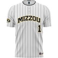 thumbnail image 2 of Unisex ProSphere #1 White Missouri Tigers Softball Jersey, 2 of 3
