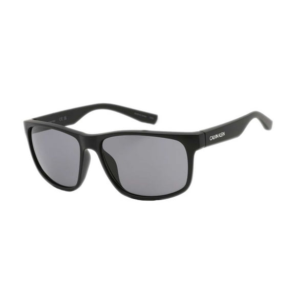 Calvin Klein Grey Rectangular Men's Sunglasses CK19539S 001 59