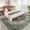 Green, variant on HOMERRY 2' x 6' Runner for Hallway Boho Vintage Rug Non Slip Throw Rugs Floral Bedroom Rug, Gray