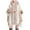 Beige, variant on - Ladies Autumn Winter Imitation Collar Hooded Shawl Cape with Woolen Coat Styling for Elegant Layering and Cozy Outerwear Black,One Size