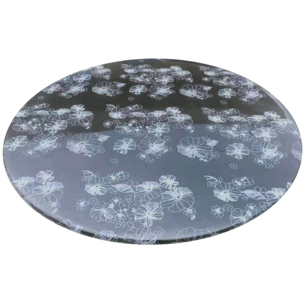 Rally Home Goods Indoor Outdoor Patio Round Fitted Clear Vinyl