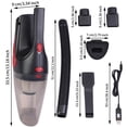 thumbnail image 2 of LELINTA Car Vacuum Cleaner For Car Wet And Dry, 12V 20W Cordless Handheld Vacuum, Hand Vacuum Cleaner Cordless for Car & Home, Black, 2 of 8
