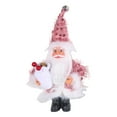 thumbnail image 3 of Decoración Colgante para árbol de Navidad, Adorno Navideño, Novedad, Estatuilla de Papá Noel, Colgantes, Accesorio para Festival de año Nuevo Sombrero de lentejuelas rosa, 3 of 8
