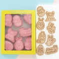 thumbnail image 1 of Sokhug 8PCS Easter Cookie Molds Bunny Fondant Baking Tool Set Spring Holiday Kitchen, 1 of 9