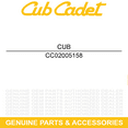 thumbnail image 6 of CUB CADET 02005158 Fan Hydro Tank 48 60 Spreader Sprayer RECON, 6 of 9