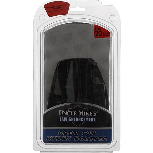 UNCLE MIKES 5420-1 KYDEX PADDLE HOLSTER SZ 20 BLACK KYDEX