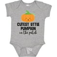 thumbnail image 3 of Inktastic Cutest Little Pumpkin in the Patch Halloween Boys or Girls Baby Bodysuit, 3 of 5