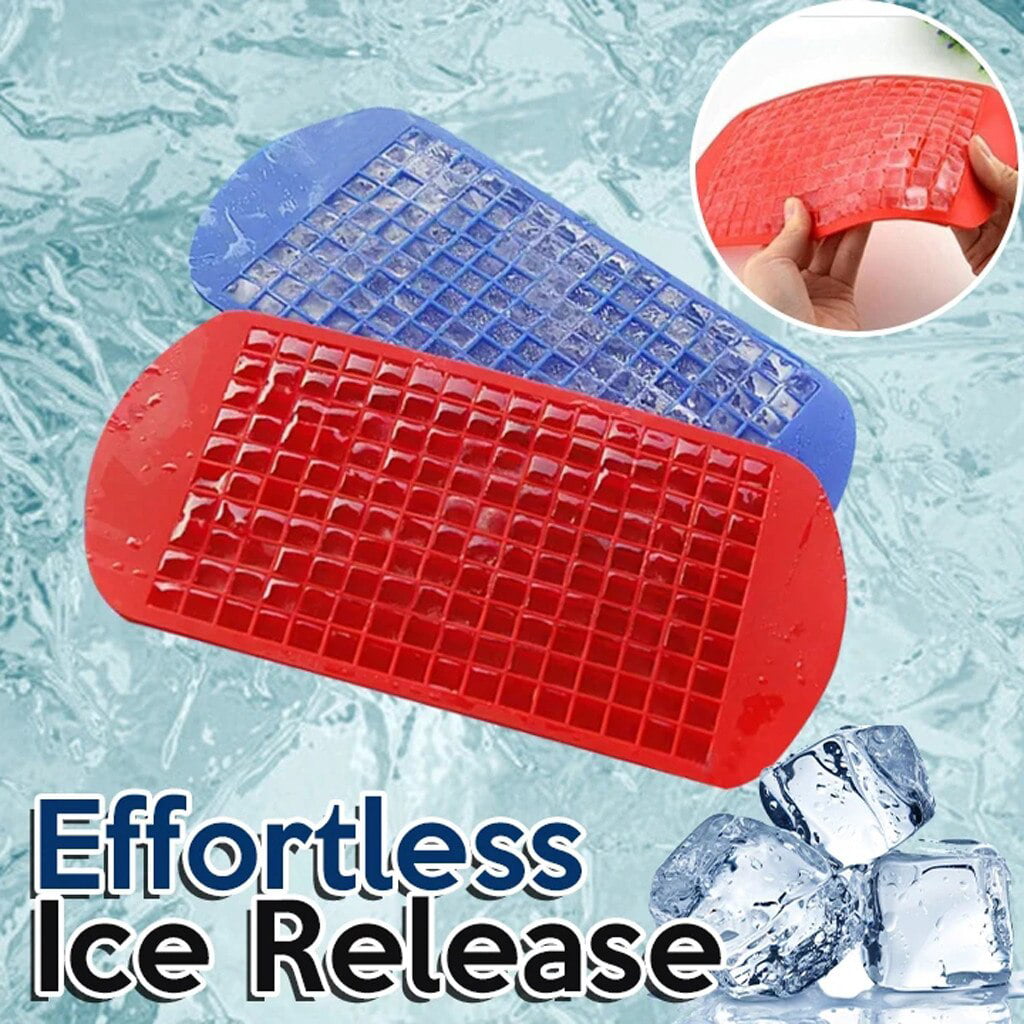 Mini Ice Cube Trays - 2 Set 160 Small Silicone Molds Bpa- Cubes Will Chill  for sale online
