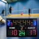 thumbnail image 5 of Marcador de baloncesto profesional Soledad electrónico para colgar en la pared, 5 of 8