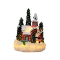 thumbnail image 5 of yotijay Christmas Figurine Village House Statue Collection Crafts Artwork Decoration for Red House, 5 of 9
