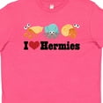 thumbnail image 4 of Inktastic I Heart Hermit Crabs Youth T-Shirt, 4 of 5