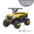 thumbnail image 4 of Cuatrimoto Eléctrica Para Niños Dodo Kids Bdm803 Batería 6v Amarillo, 4 of 8