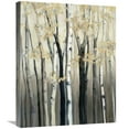 thumbnail image 1 of Global Gallery's 'Golden Birch I' By Marilyn Hageman Stretched Canvas Wall Art, 1 of 1