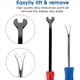 thumbnail image 4 of Herramienta para Quitar Clavos de Grapas de Tapicería, 4 Piezas Herramienta para Quitar Clavos de Acero para Quitar Grapas en Muebles Caja de Madera, 4 of 6