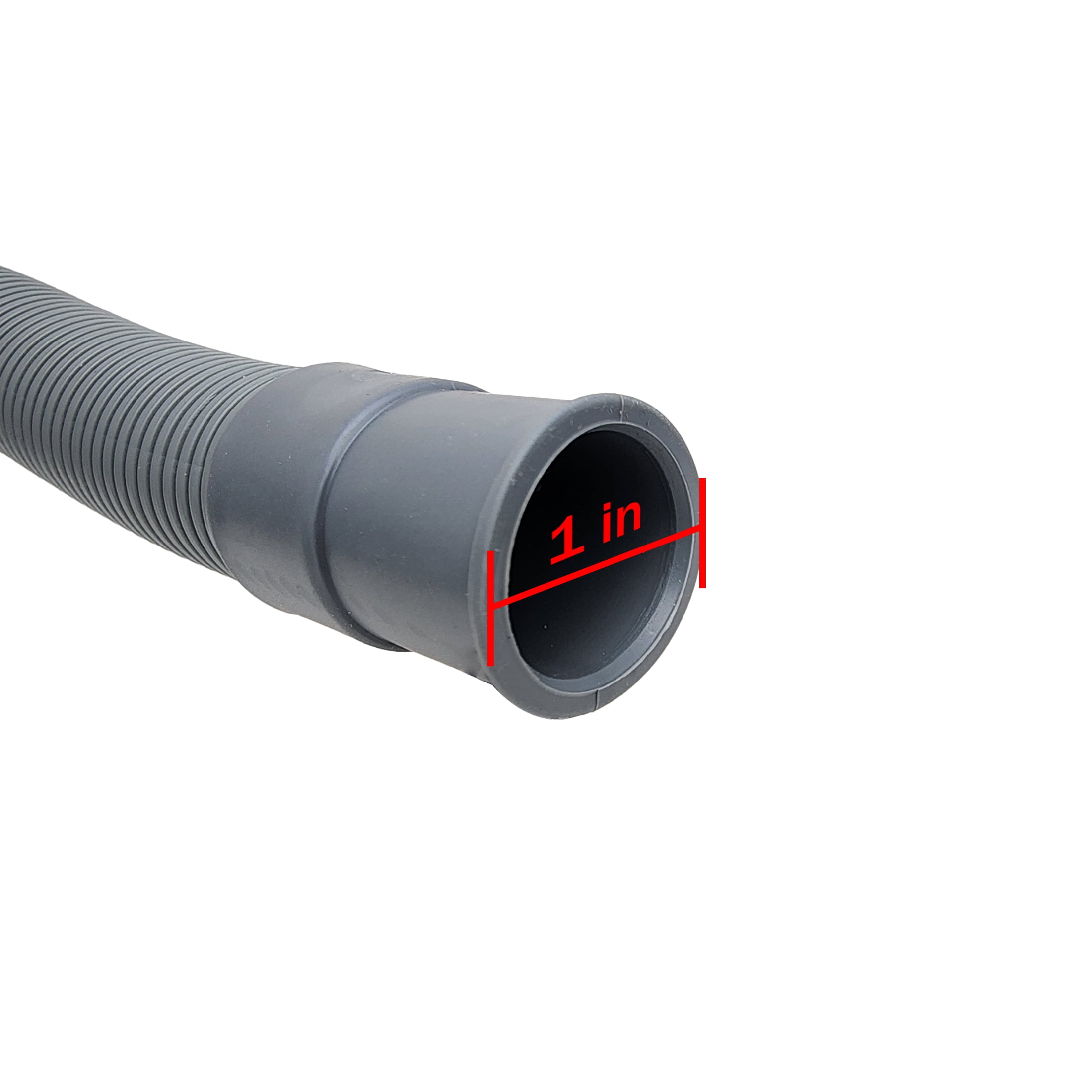 Dr. Rooter 6 ft, New Corrugated Plastic Discharge Hose for Washing Machine