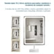 thumbnail image 2 of Espejo Inteligente Baño Luz Led Touch Antivaho 70x50cm Lujo, 2 of 2