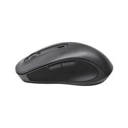 onn 5-Button Wireless Bluetooth Ambidextrous Mouse, USB-A Nano Receiver, Black