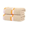 thumbnail image 5 of PALIFEUR Bath Towels Premium Hand Towels for Bathroom, 28.74x13.38", Highly Absorbent Soft Towels Lighter Weight Wash Cloths Quick-Drying Face Towels for Bathroom, Gym, Shower, Yellow, 5 of 5
