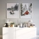 thumbnail image 4 of Póster estético de decoración navideña, carteles e impresiones de alce de bosque de invierno de Navidad, decoración nórdica para el hogar, arte de pared, pintura en lienzo, 4 of 4