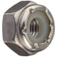 thumbnail image 1 of Nuts Hillman 10-32 tuercas de seguridad de nailon de acero inoxidable, paquete de 100, 1 of 1
