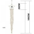 thumbnail image 5 of Macrame Woven Wall Hanging Boho Chic Woven Leaf Tassels Decoration Dream Catcher for Living Room or Bedroom Decoration Elegant Gift, 5 of 6