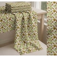 thumbnail image 6 of Soimoi Cotton Cambric Fabric Tropical Leaves & Coconut Fruits Print Fabric by the Yard 42 Inch Wide, 6 of 7