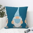 thumbnail image 4 of Pofeuu Nurse Doctor Gnomes Print Double-sided plush pillowcase Square Throw Pillow Covers Pillows Cover for Living Room Bedroom Sofa Couch Cushion Cover（No pillow core）-18"x18", 4 of 7