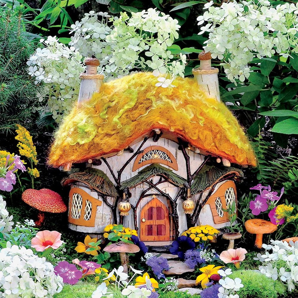 Adults Kids 150Pcs Jigsaw Puzzles Fairy Tale Houses/Flower Beauty Painting 