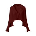 thumbnail image 5 of Cardigans for Women Cover up Swimsuits Summer Long Sleeve Fashion Sheer Chiffon Cardigan Thin Shawl Top Coat, 5 of 7