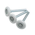 thumbnail image 5 of 12 Pcs Rouleau de Porte de Garage en Nylon 1.8 Pouces Tige de 4 Pouces, Roues de Porte de Garage Silencieuses pour Remplacement de Rail de Porte de Garage, 5 of 5