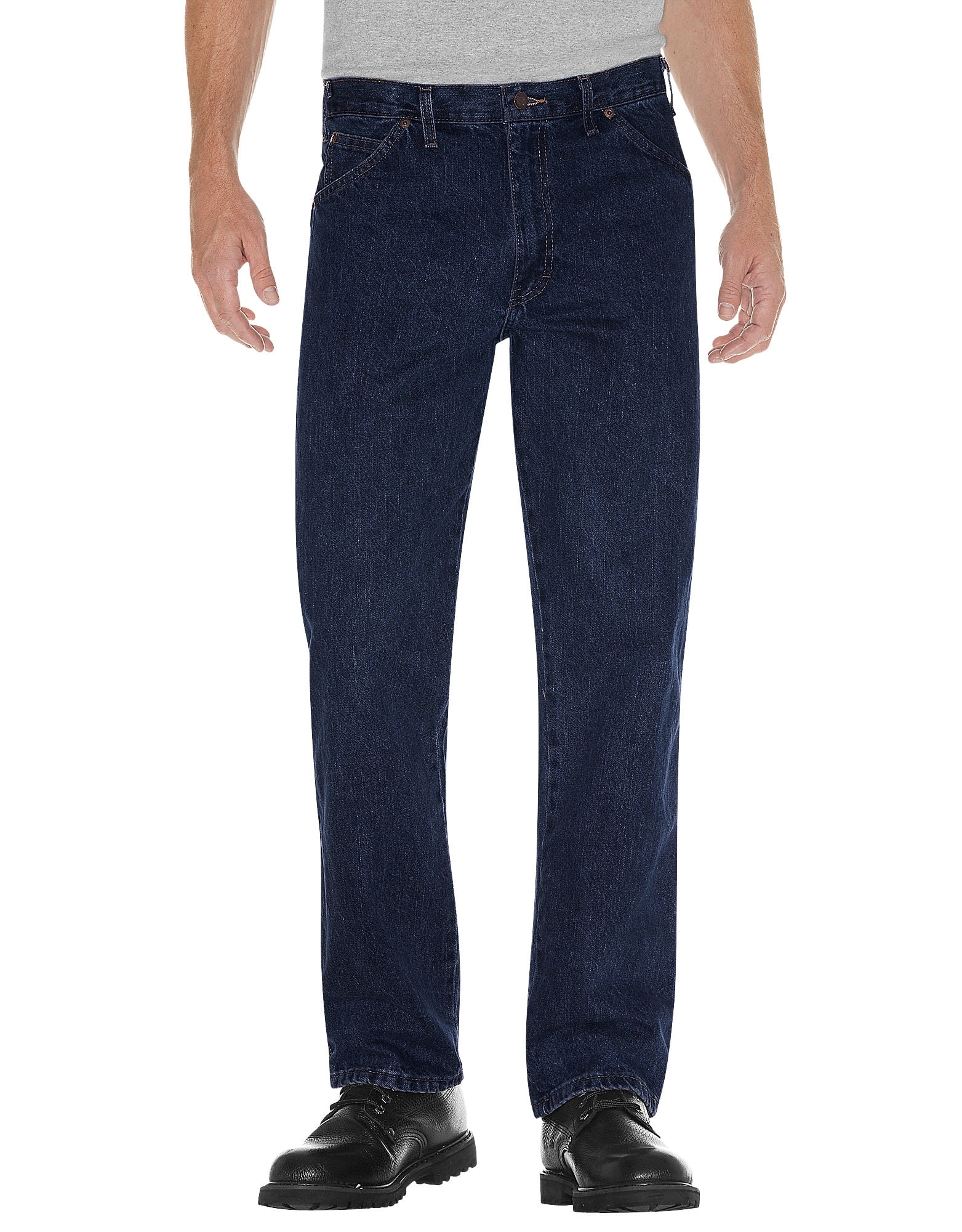 dickies men's regular fit 5-pocket flex 