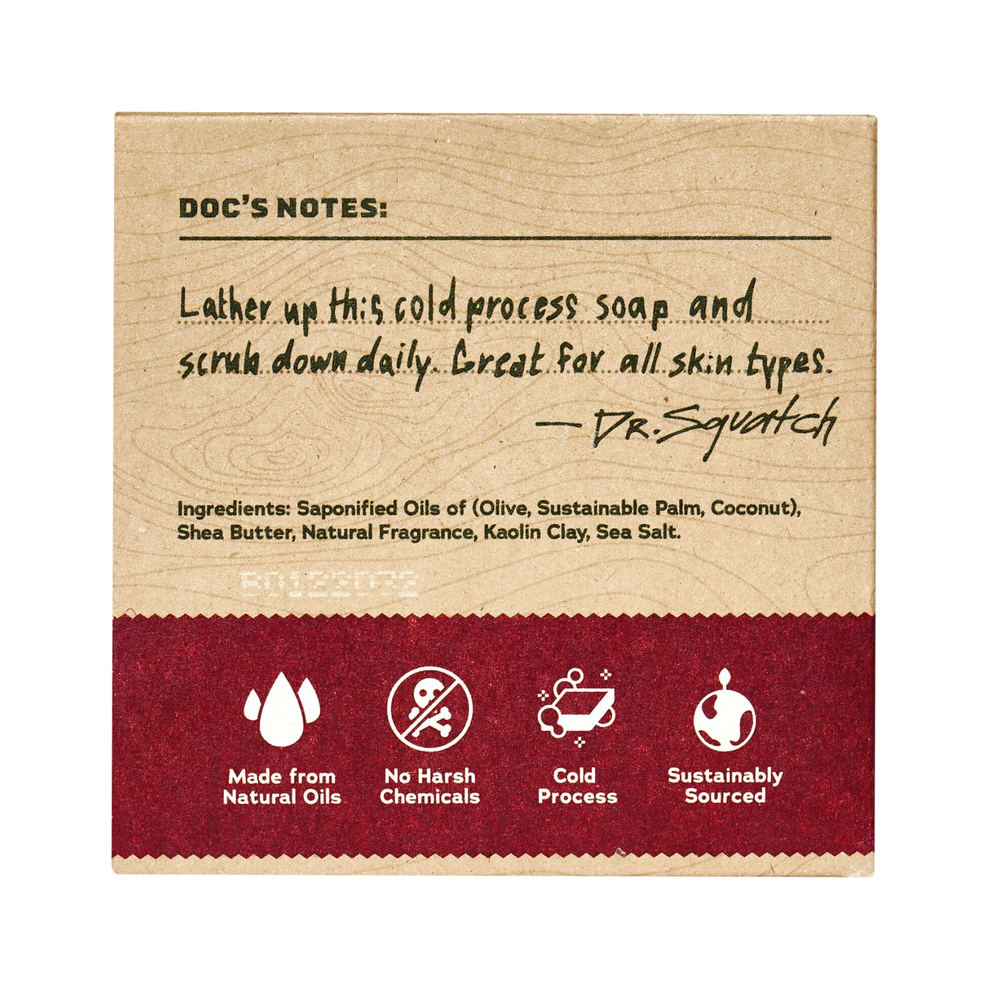 (3 pack) Dr. Squatch Men's Soap, Natural Bar Soap for Men, Bay Rum, 5 oz