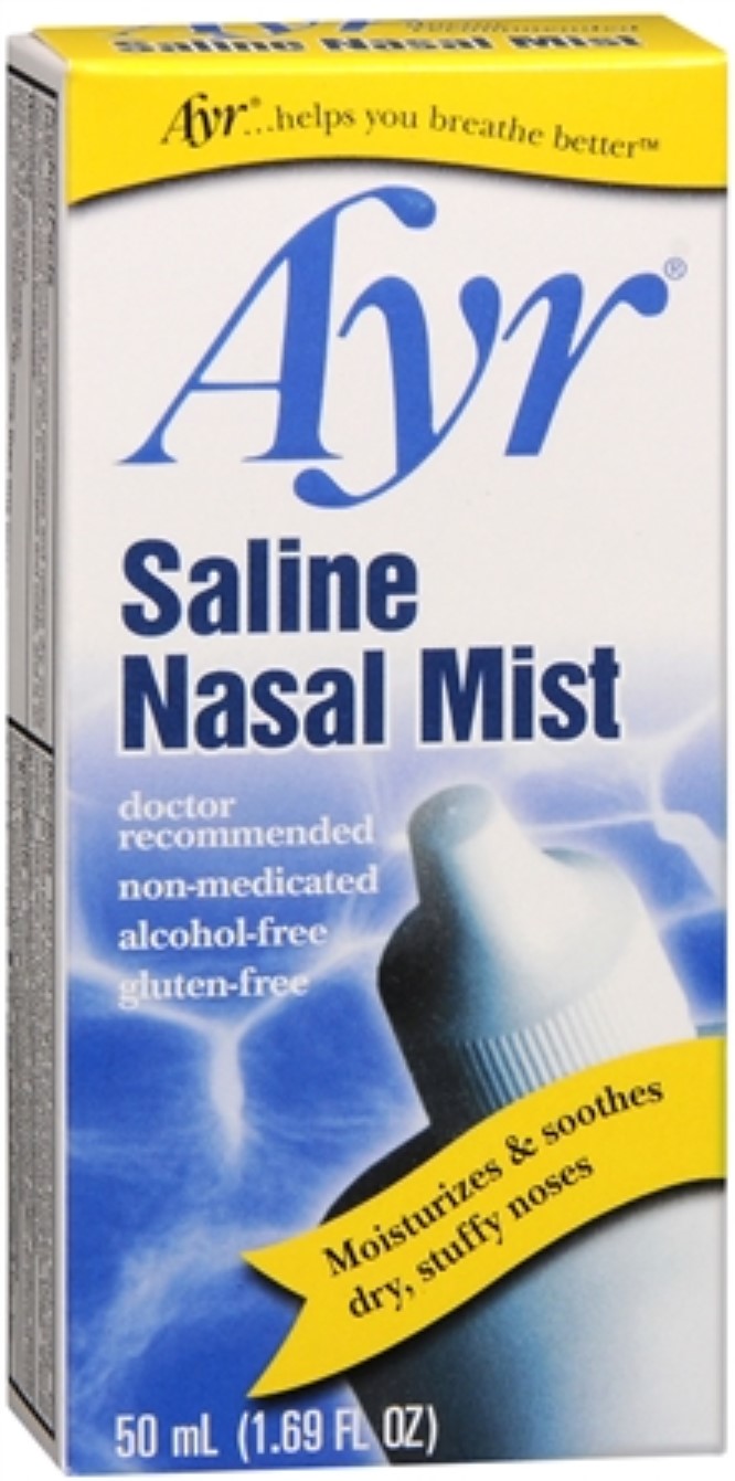 Ayr Saline Nasal Mist 50 mL (Pack of 2)