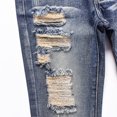 thumbnail image 5 of SILVERCELL 5-13T Kids Boys' Vintage Ripped Straight-Leg Jeans Destroyed Distressed Washed Denim Jeans Casual Streetwear Long Pants, Sizes 5-13 Years, 5 of 8