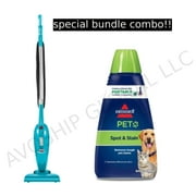 Angle View: Bissell FeatherWeight™ Lightweight Stick Vacuum(2033) + BISSELL® PET Spot & Stain Carpet Cleaning Formula (32 oz.)(74R7) (combo)