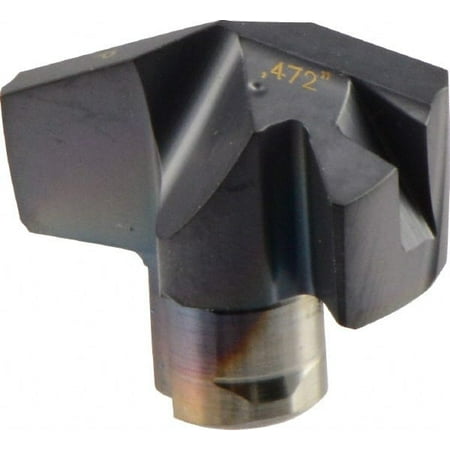 

Iscar Series ICP 11.99mm Diam Grade IC908 140° Replaceable Drill Tip Carbide TiAlN Finish 12 Seat Size