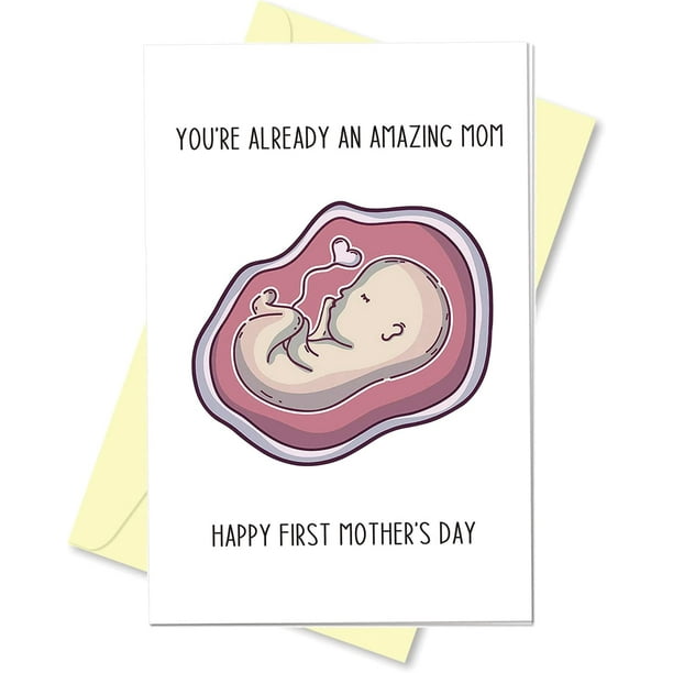 "Blossoming Love First Mother's Day Card for Expectant Mom, New Mom